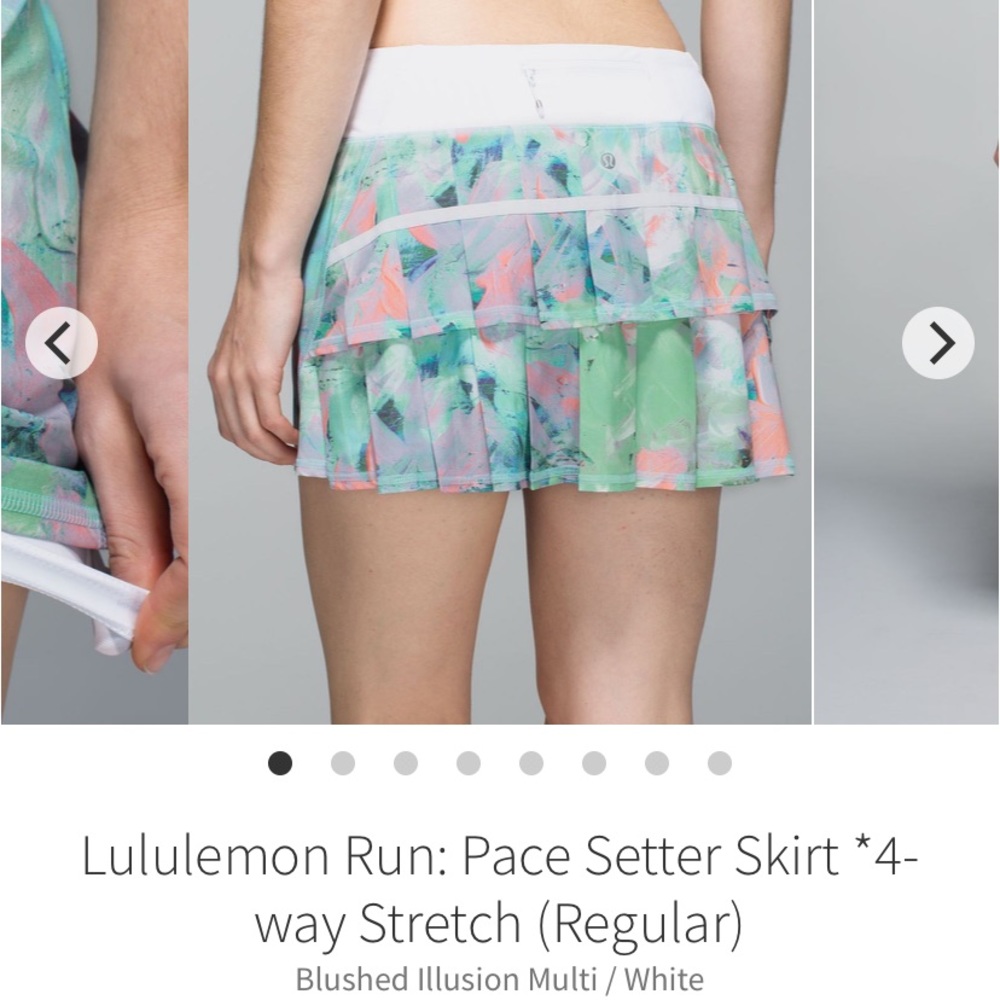 Lulu Tennis Pacesetter Skirt